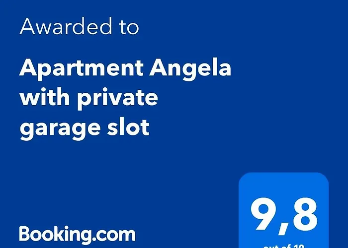 Apartman Angela With Private Garage Slot